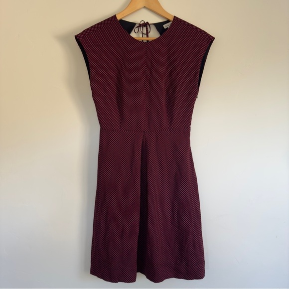 Steven Alan Harman Silk black & Red Dress Size: 2 - Picture 1 of 4